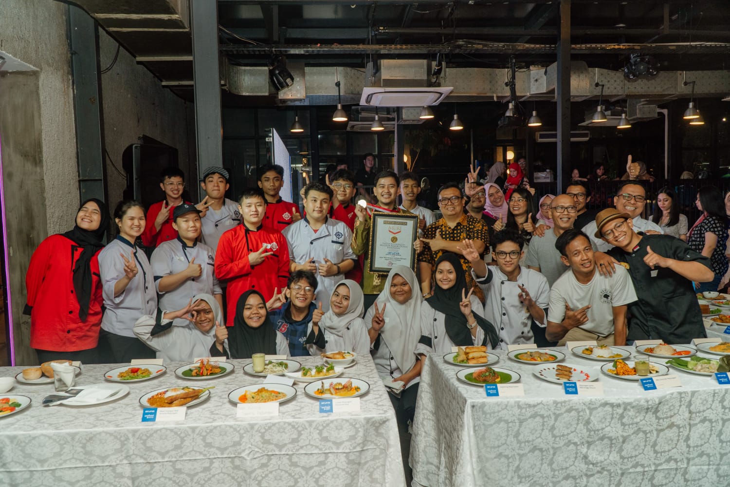 Rekor MURI untuk kreasi rajungan nusantara aruna