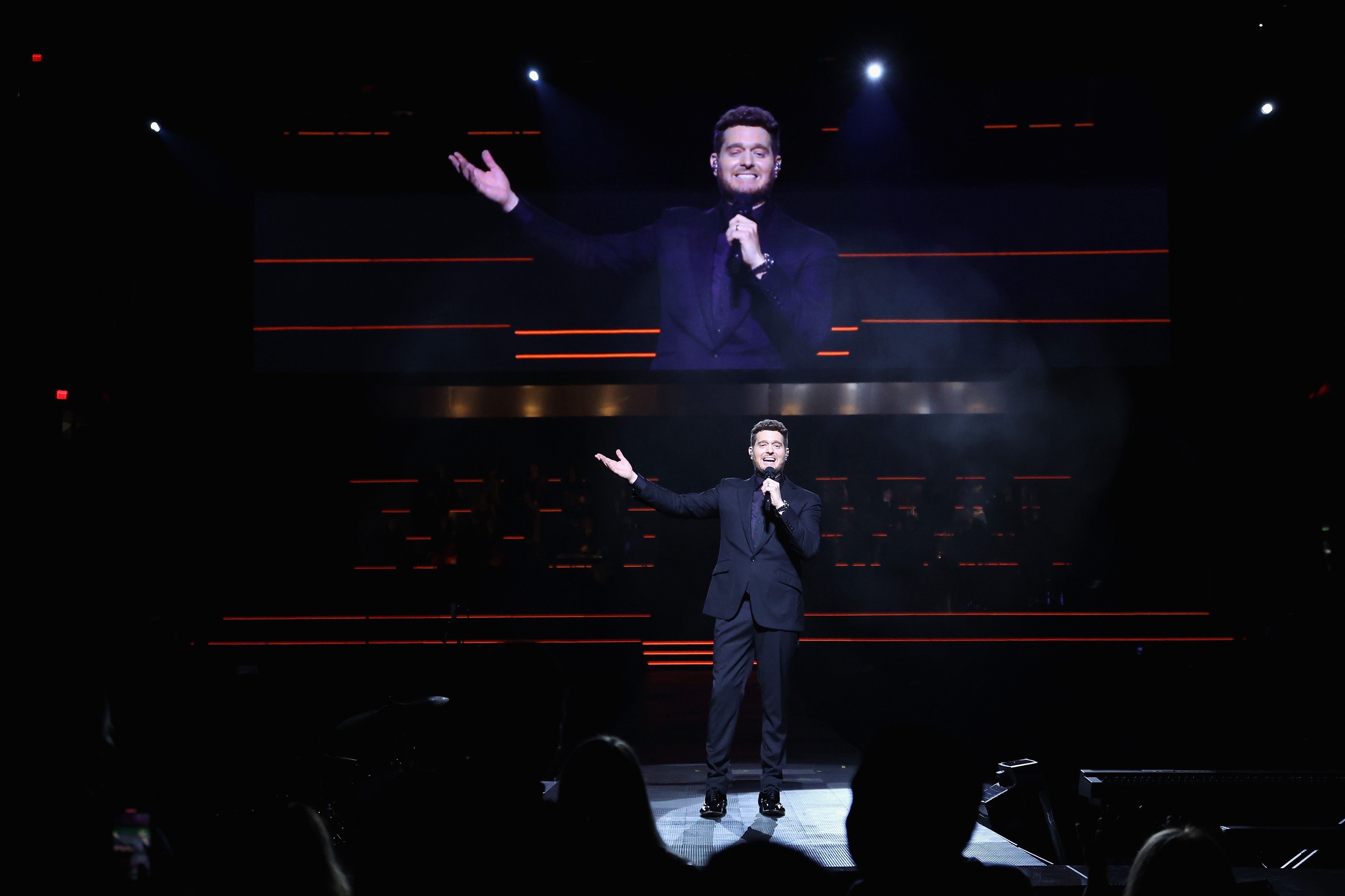 Penyanyi jazz asal Kanada, Michael Buble.