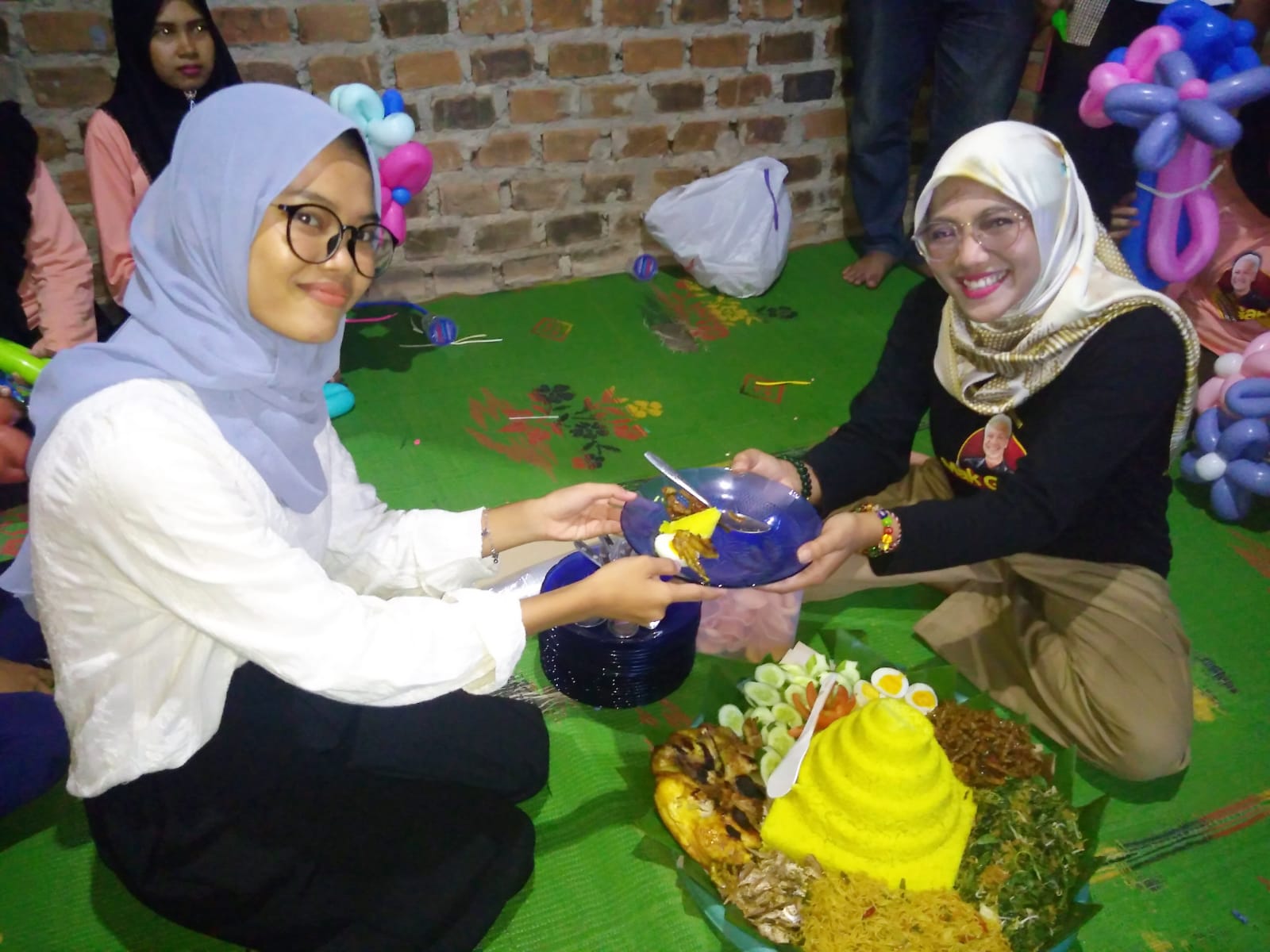 Pelatihan pembuatan nasi tumpeng di Lampung Selatan