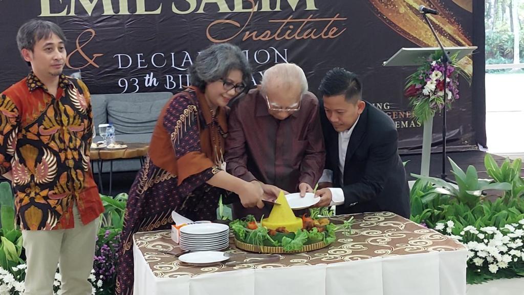 Perayaan HUT ke-93 Prof Emil Salim