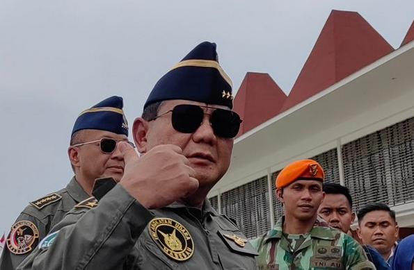 Menteri Pertahanan Prabowo Subianto.