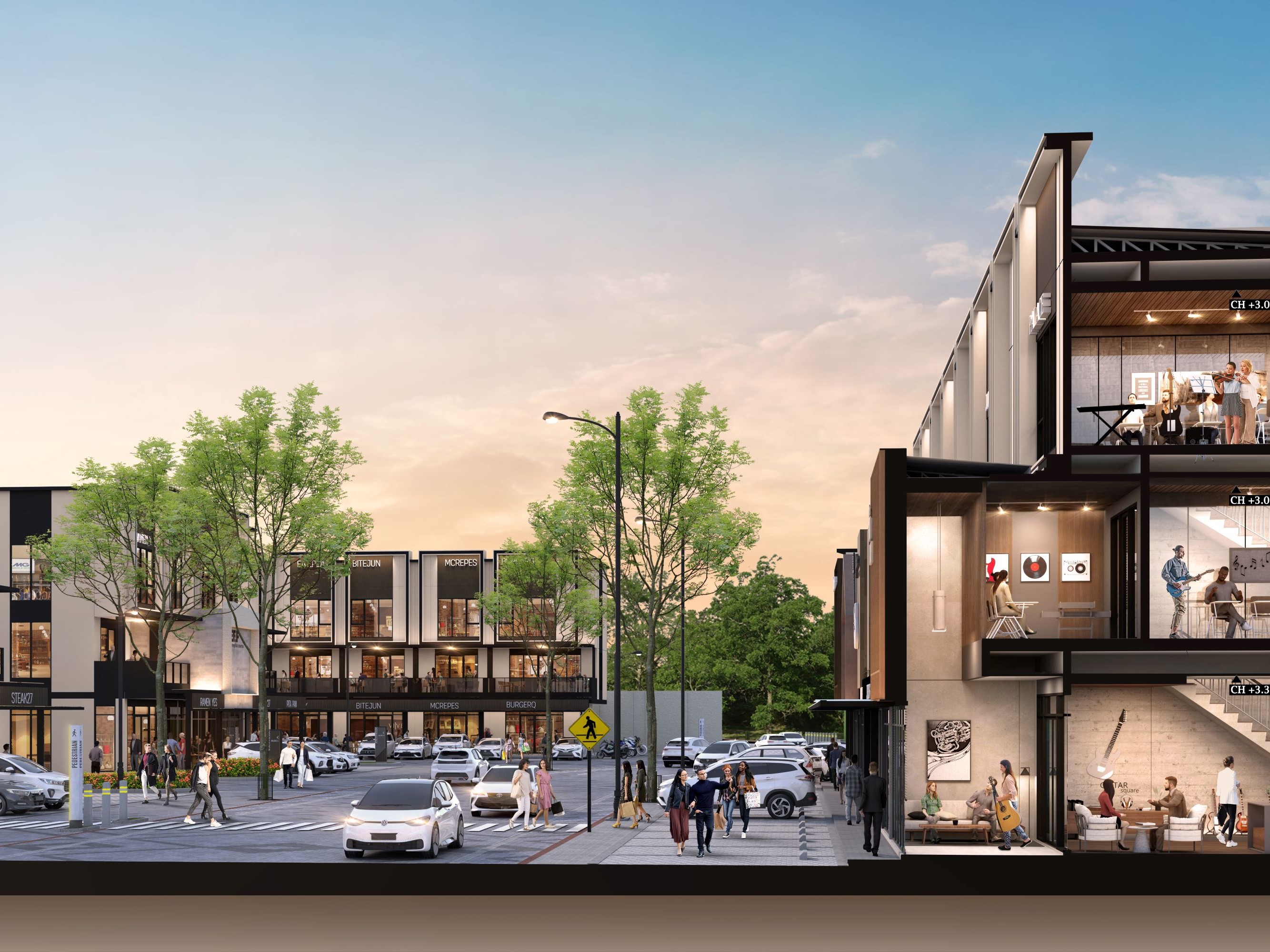 Ilustrasi Sorrento Grande West.