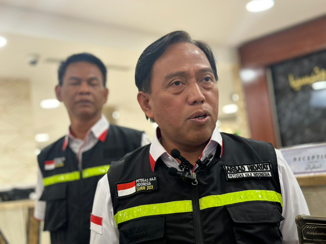 Direktur Bina Haji Ditjen Penyelenggara Haji dan Umrah Kementerian Agama  (Kemenag) Arsad Hidayat.