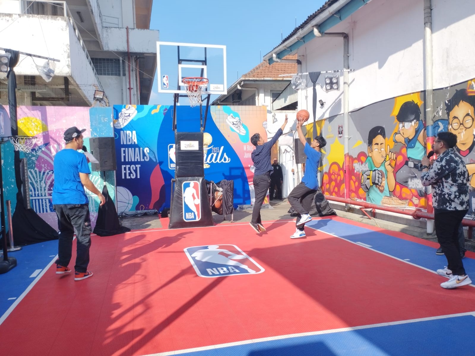 NBA Finals Fest mulai 9 hingga 11 Juni 2023 di M Bloc Jakarta.