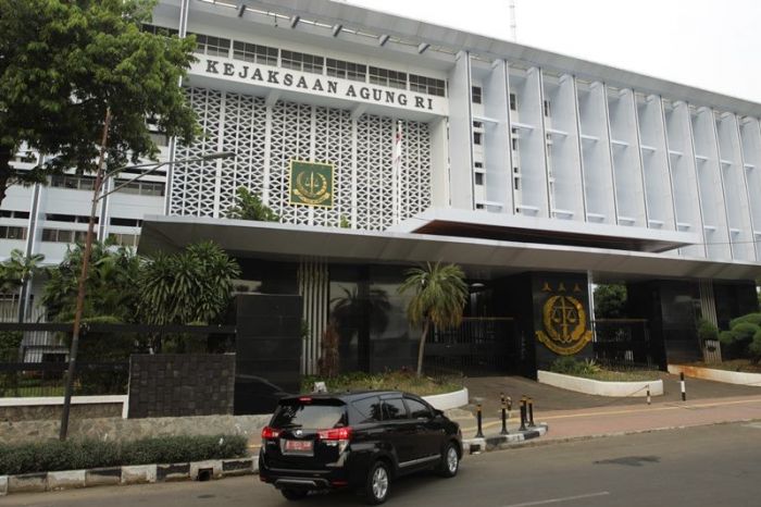 Gedung Kejaksaan Agung di Jakarta.