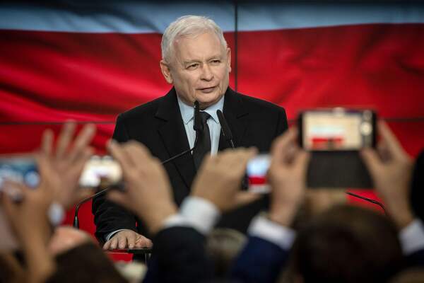 Wakil Perdana Menteri Polandia, Jaroslaw Kaczynski.
