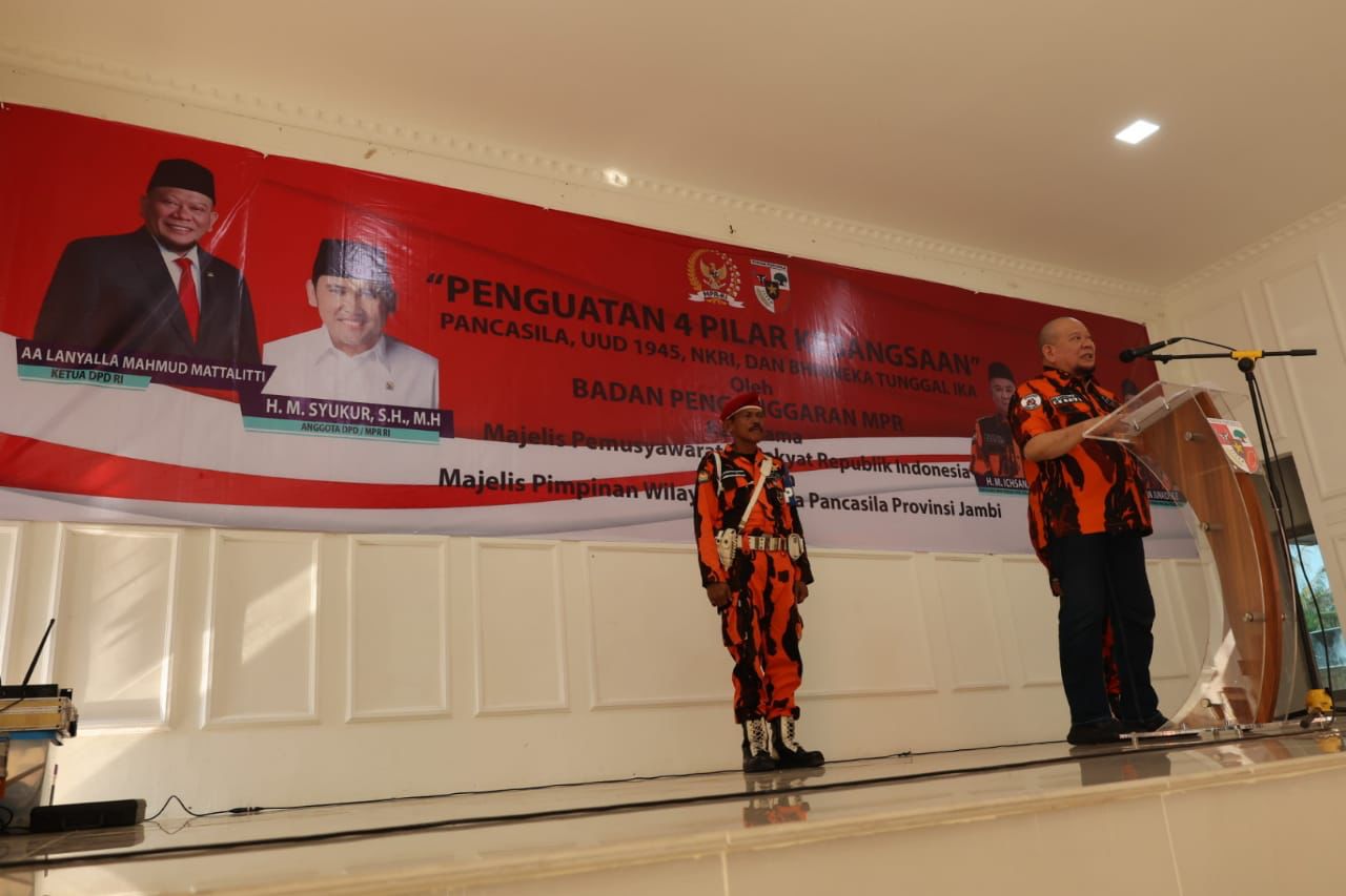 Pancasila dan Tiga Pilar Jadi Landasan Gerak Bangsa