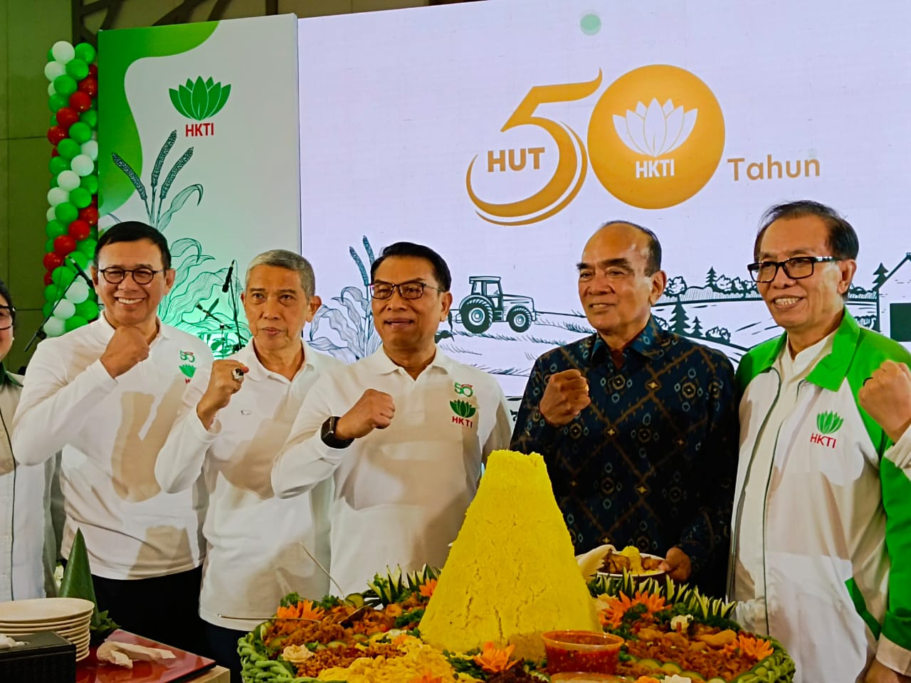 Perayaan HUT ke-50 HKTI. Masyarakat harus siap menghadapi kemarau panjang sebagai dampak el nino.