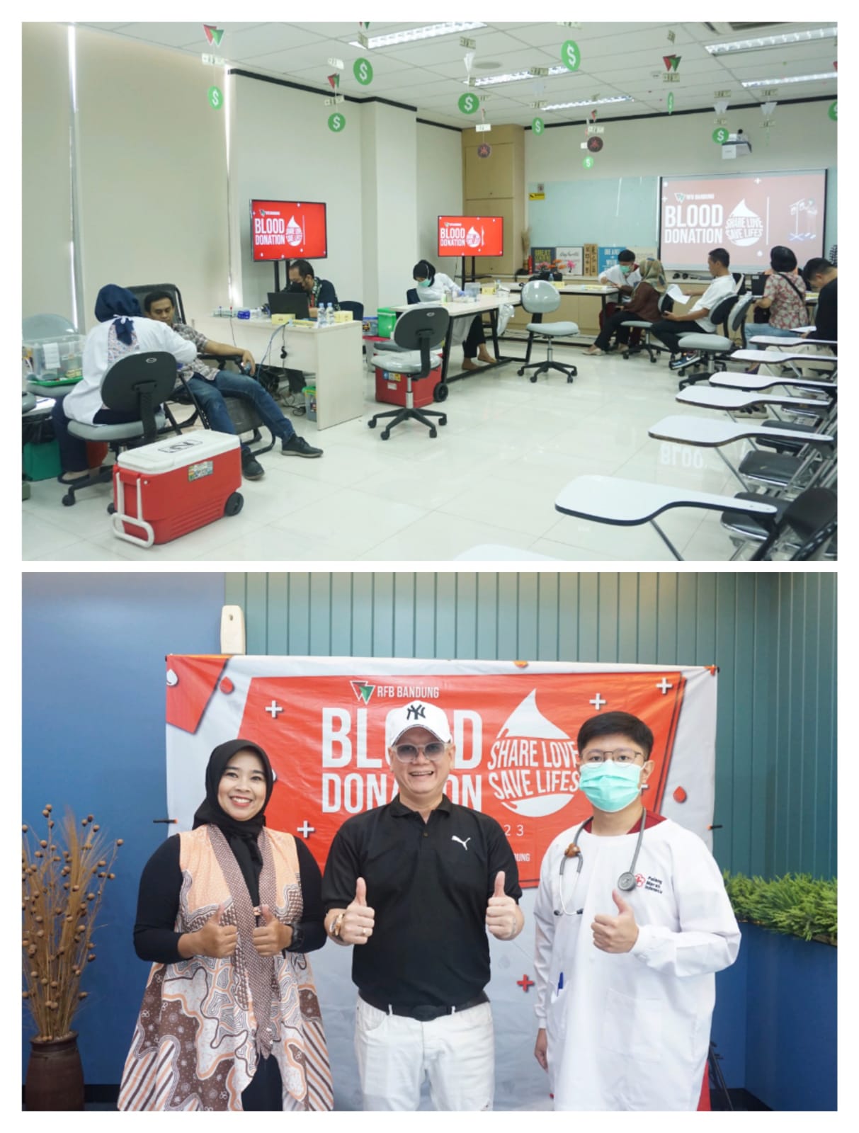 Rifan Financindo Gelar Donor Darah di Bandung.