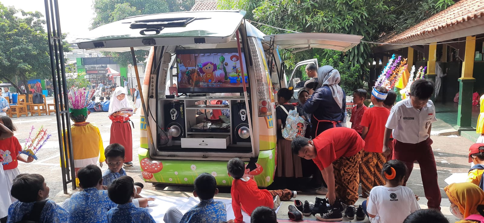 Acara Projek Penguatan Profil Pelajar Pancasila (P5) P5 Sekolah Dasar Penggerak SDN Jatiasih X, Kota Bekasi.