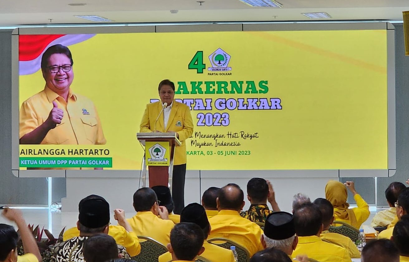 Ketua Umum Partai Golkar Airlangga Hartarto. 