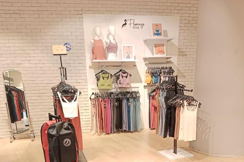 Pakaian olahraga produksi Flamin'go Active