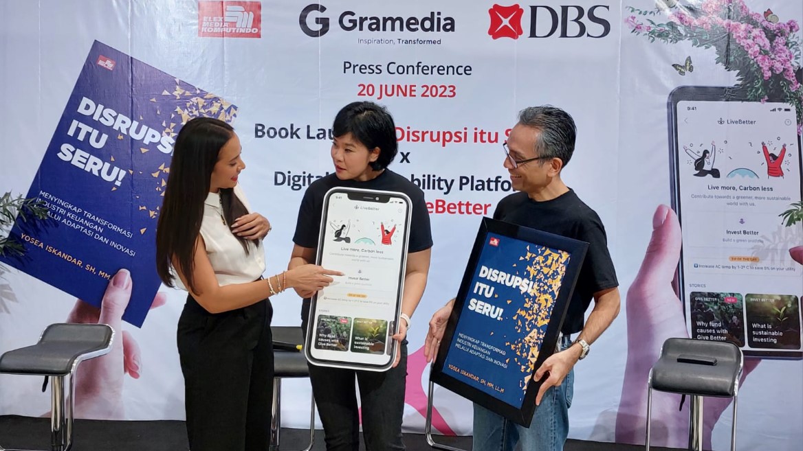 Peluncuran fitur LiveBetter dalam aplikasi digibank by DBS.