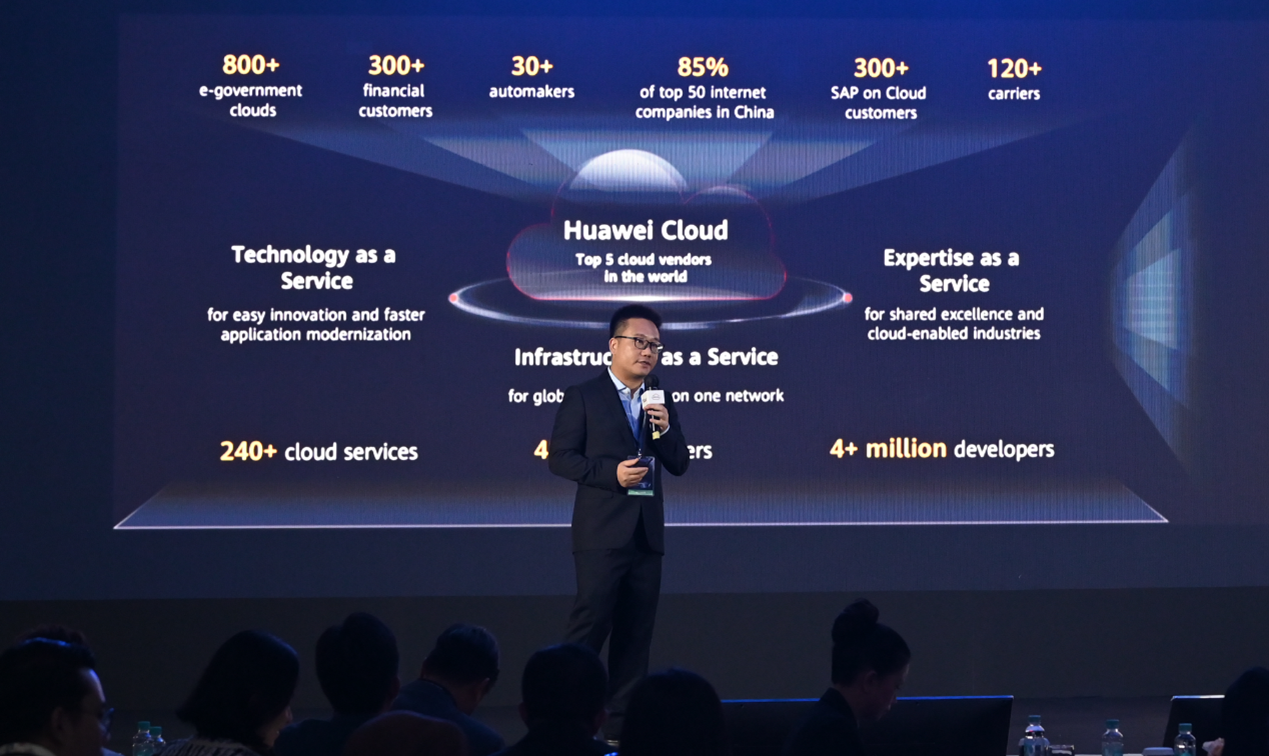 James Huang, Direktur Global Fintech Solution Huawei Cloud 
