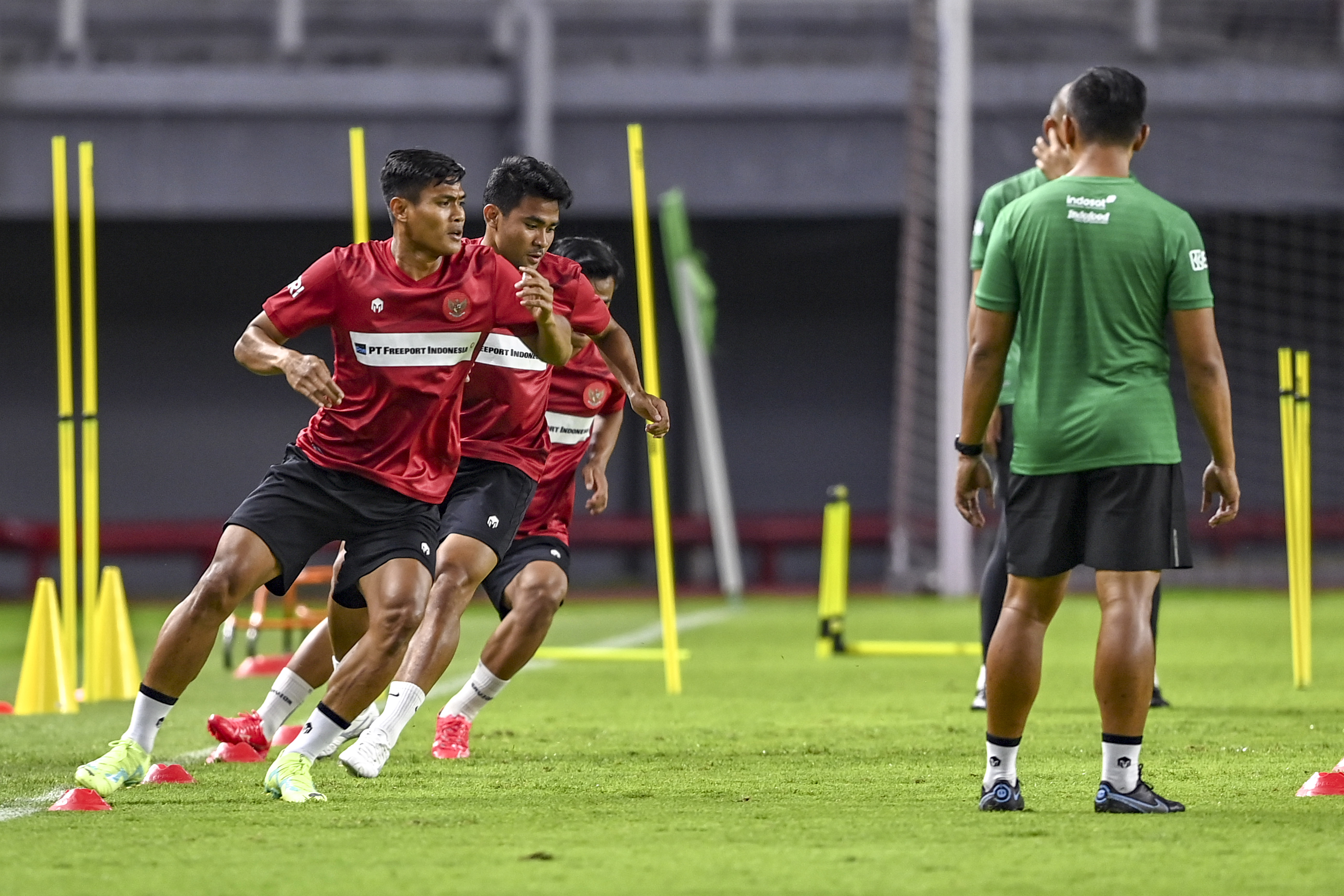 Punggawa Timnas berlatih jelang laga FIFA Match Day