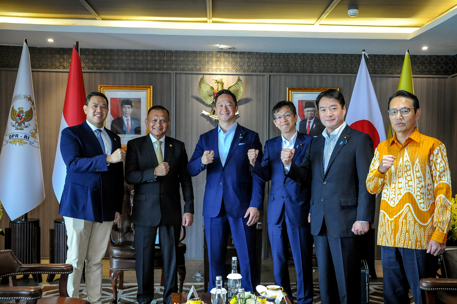 Komisi I DPR RI menerima kunjungan Delegasi dan Anggota Parlemen Jepang yang dipimpin oleh Mr. Wada Yoshiaki (Head of Delegation).