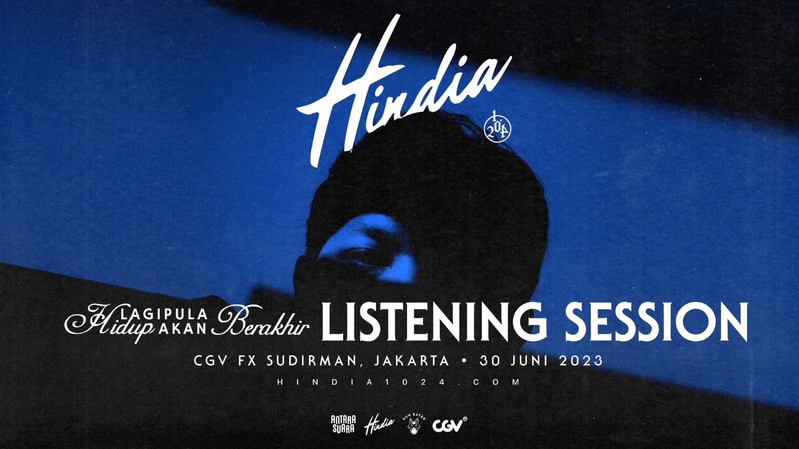 Hindia akan menggelar sesi dengar album barunya, Lagipula Hidup Akan Berakhir, pada 30 Juni 2023.