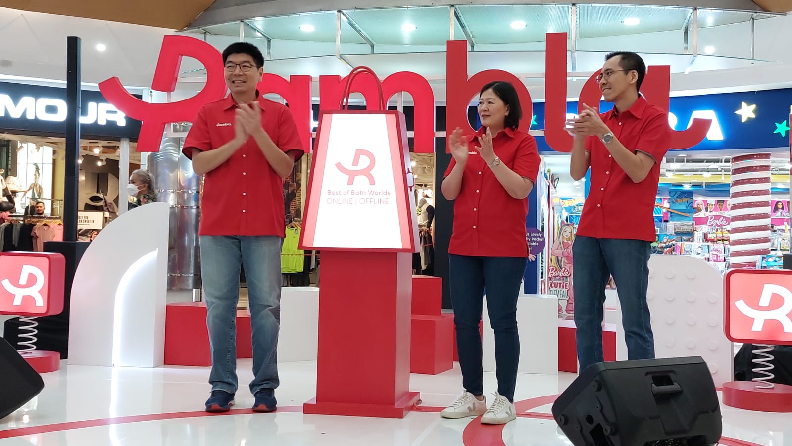 Usung kenyamanan belanja, Rambla Super Departemen Store siapkan fitur belanja daring dan luring.