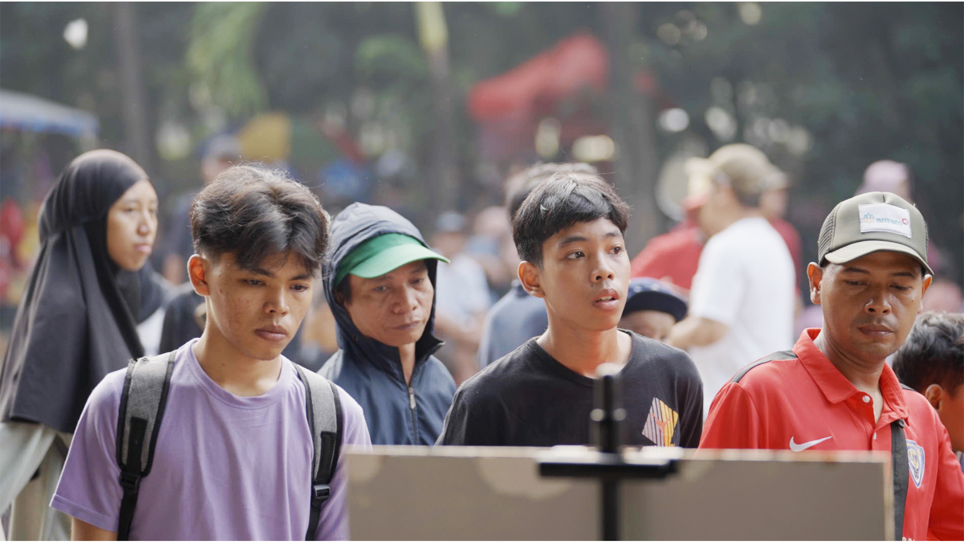 Kompetisi 'Sekte Gabut vs Sekte Anti Gabut' yang diadakan untuk menyambut Infinix Note 30