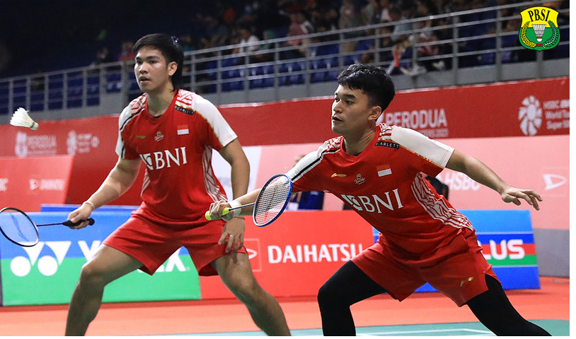 Ganda putra Indonesia, Leo Rolly Carnando/Daniel Marthin.