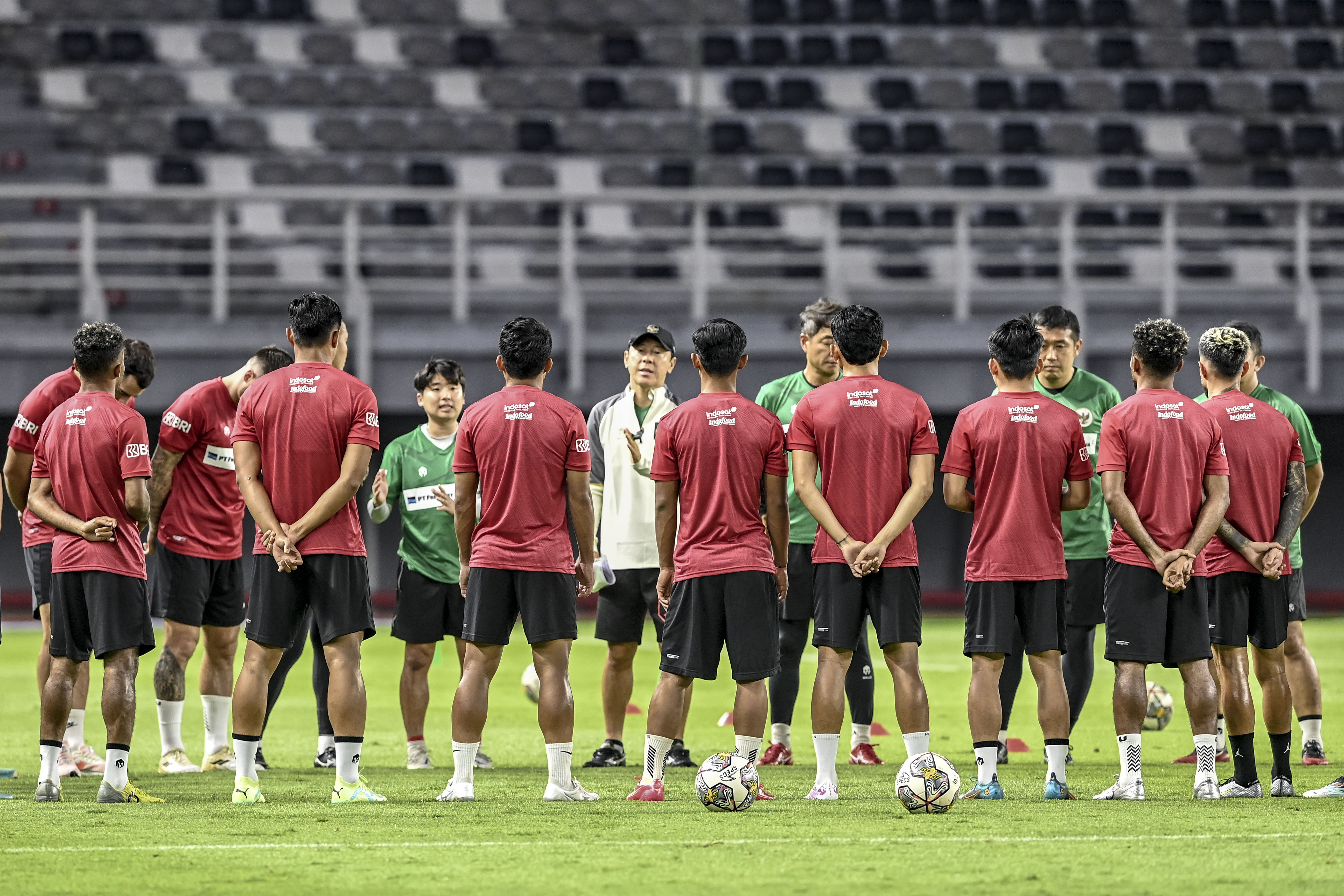 Timnas Indonesia berlatih jelang FIFA Match Day dengan Timnas Palestina