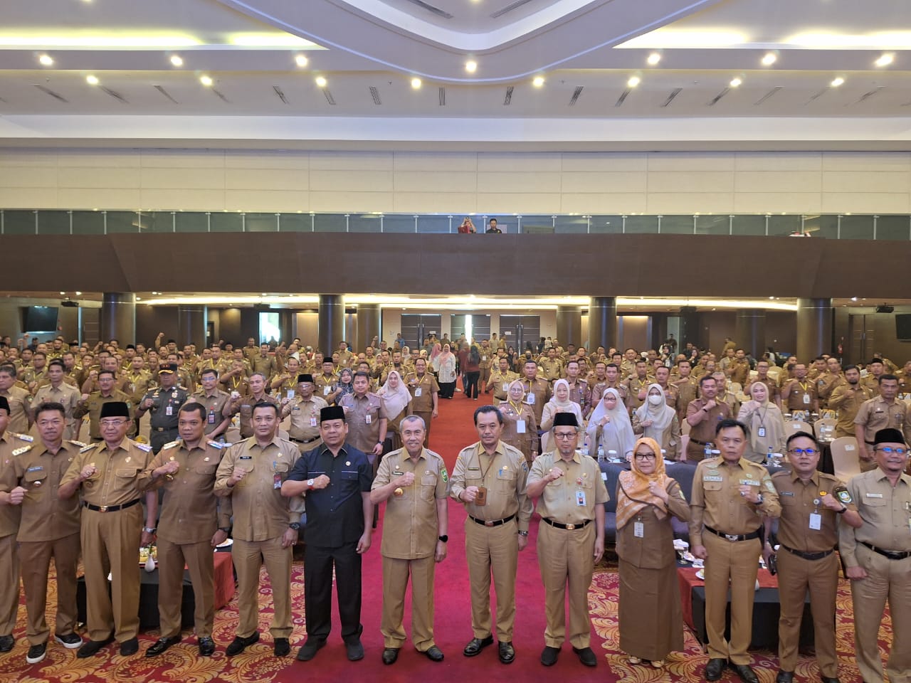 Rapat Koordinasi Gubernur dengan Bupati/Wali Kota serta Camat se-Provinsi Riau