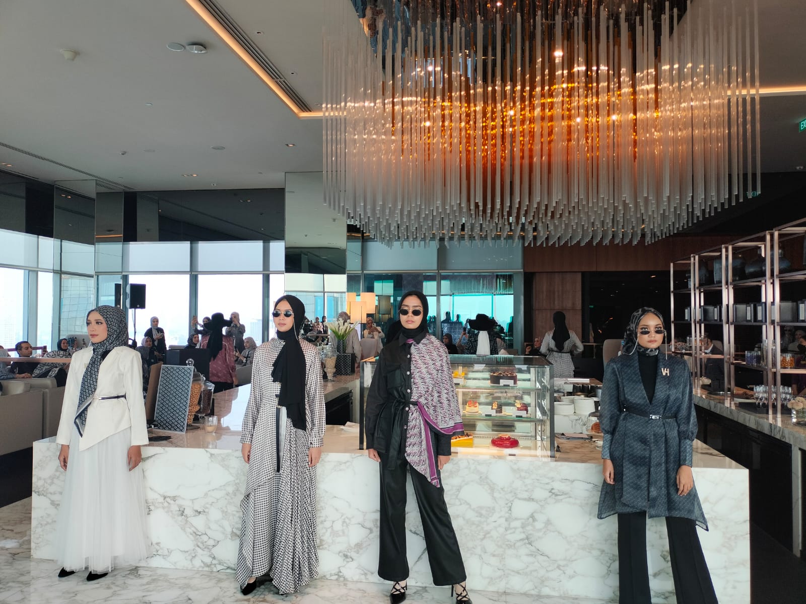 Peragaan busana CEO Era dari Vanilla Hijab