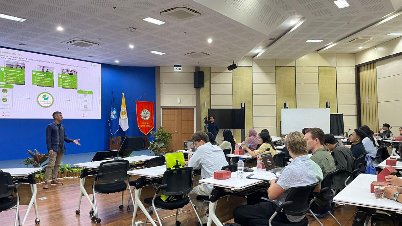 Acara workshop dalam  Global Summer Week yang diselenggarakan oleh Fakultas Ekonomi Bisnis Universitas Gadjah Mada, Rabu (12/7).