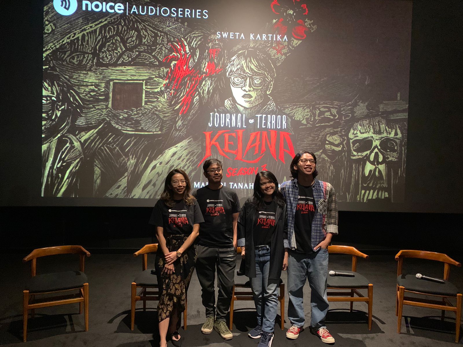 Konferensi pers Journal of Terror Kelana musim ketiga