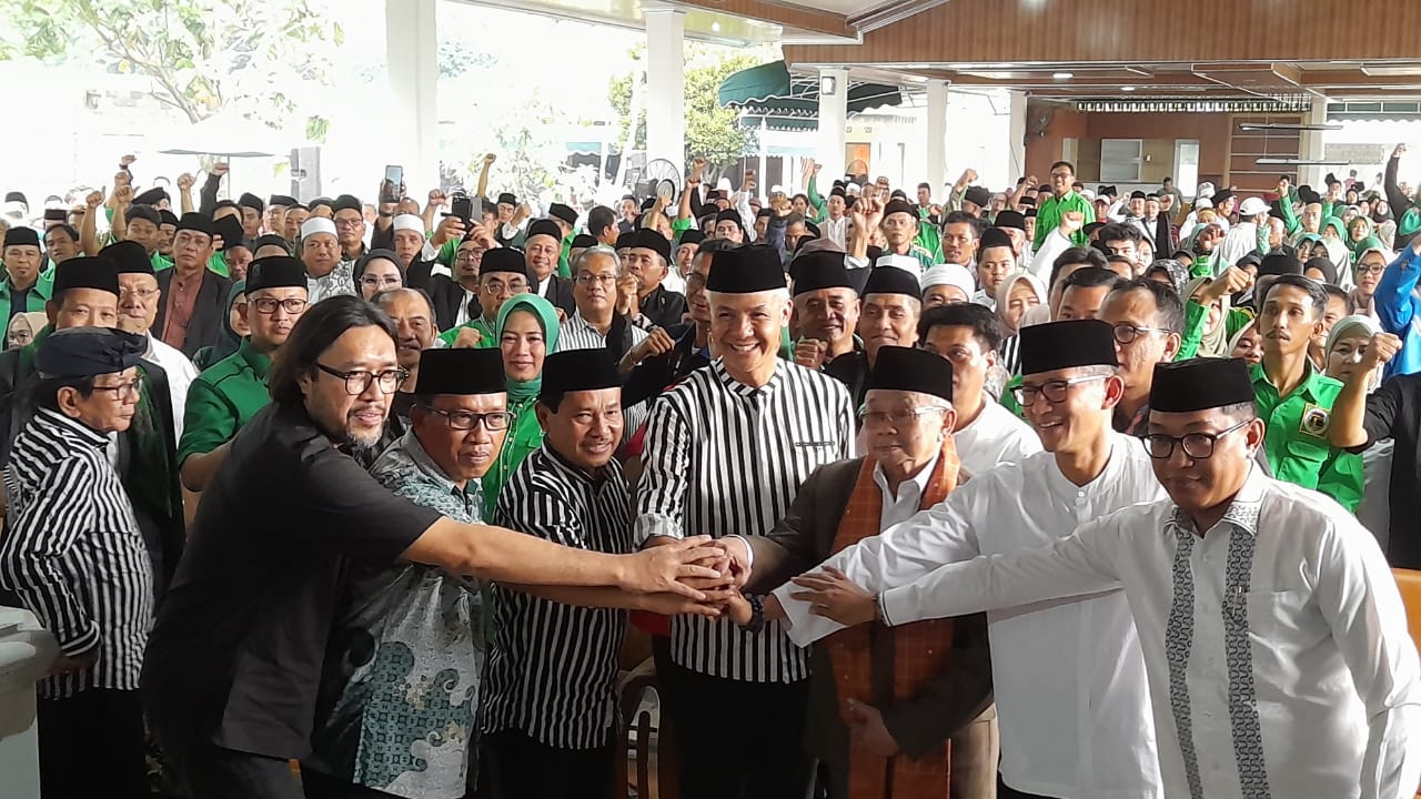 Ganjar dan Sandiaga Saling Lempar Pujian Usai Bertemu di Bogor