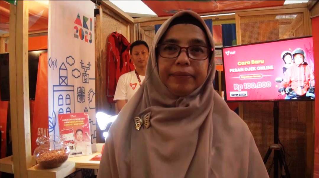 Direktur Kuliner, Kriya, Desain dan Fesyen, Kemeparekraf, Yuke Sri Rahayu, turut menghadiri AKI 2023 di di Sunrise Mall Mojokerto, Jatim.