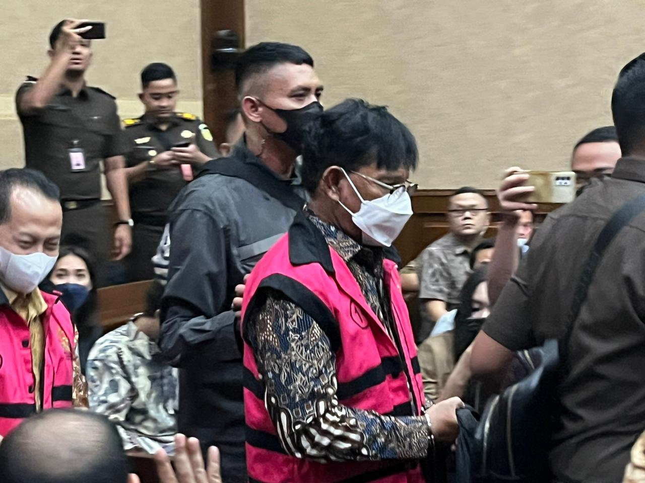 Menkominfo nonaktif Johnny G Plate.