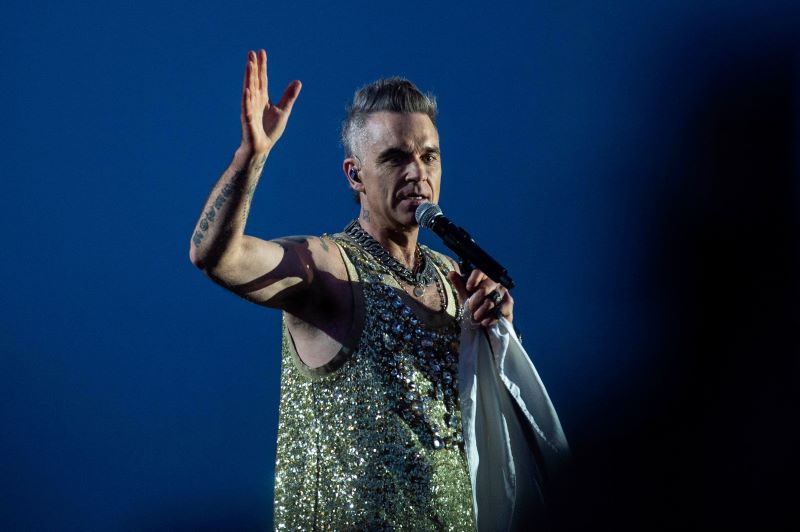 Penyanyi asal Inggris Robbie Williams