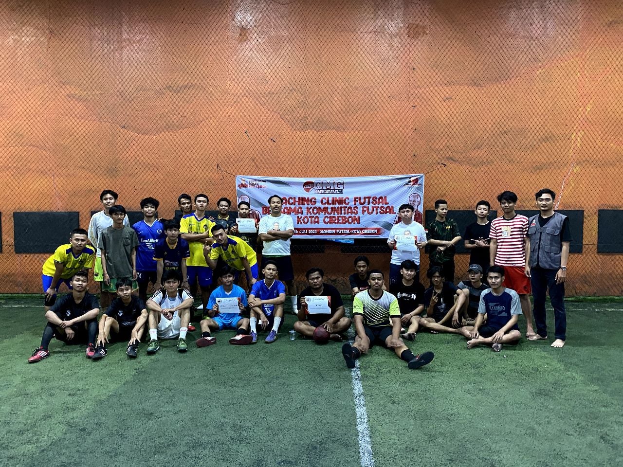 Coaching Clinic Futsal di Kota Cirebon