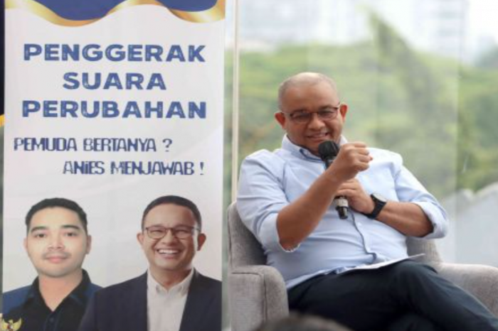 Anies Baswedan di HUT ke-12 Garda Pemuda NasDem