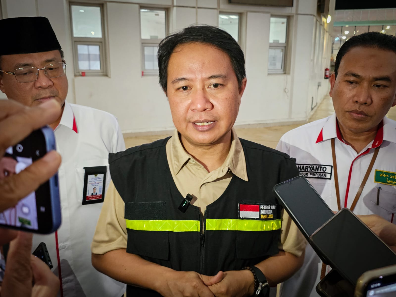 Direktur Jenderal Penyelenggaraan Haji dan Umrah (PHU), Kementerian Agama, Hilman Latief.