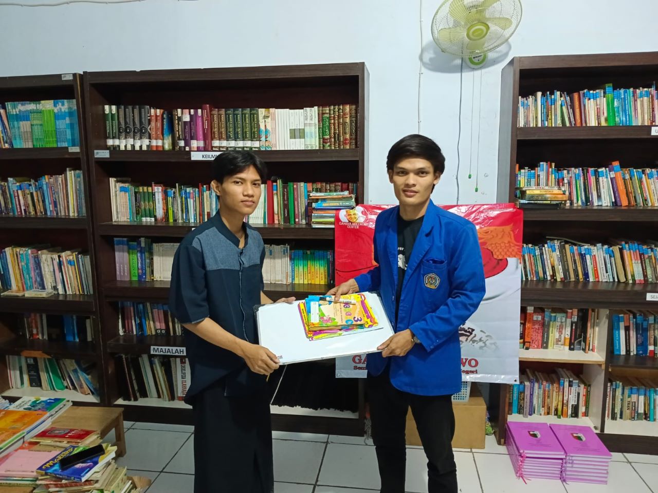 Rehabilitasi taman baca dan sanggar seni di Rangkasbitung