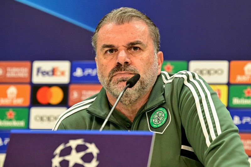 Pelatih Tottenham Hotpsur Ange Postecoglou 