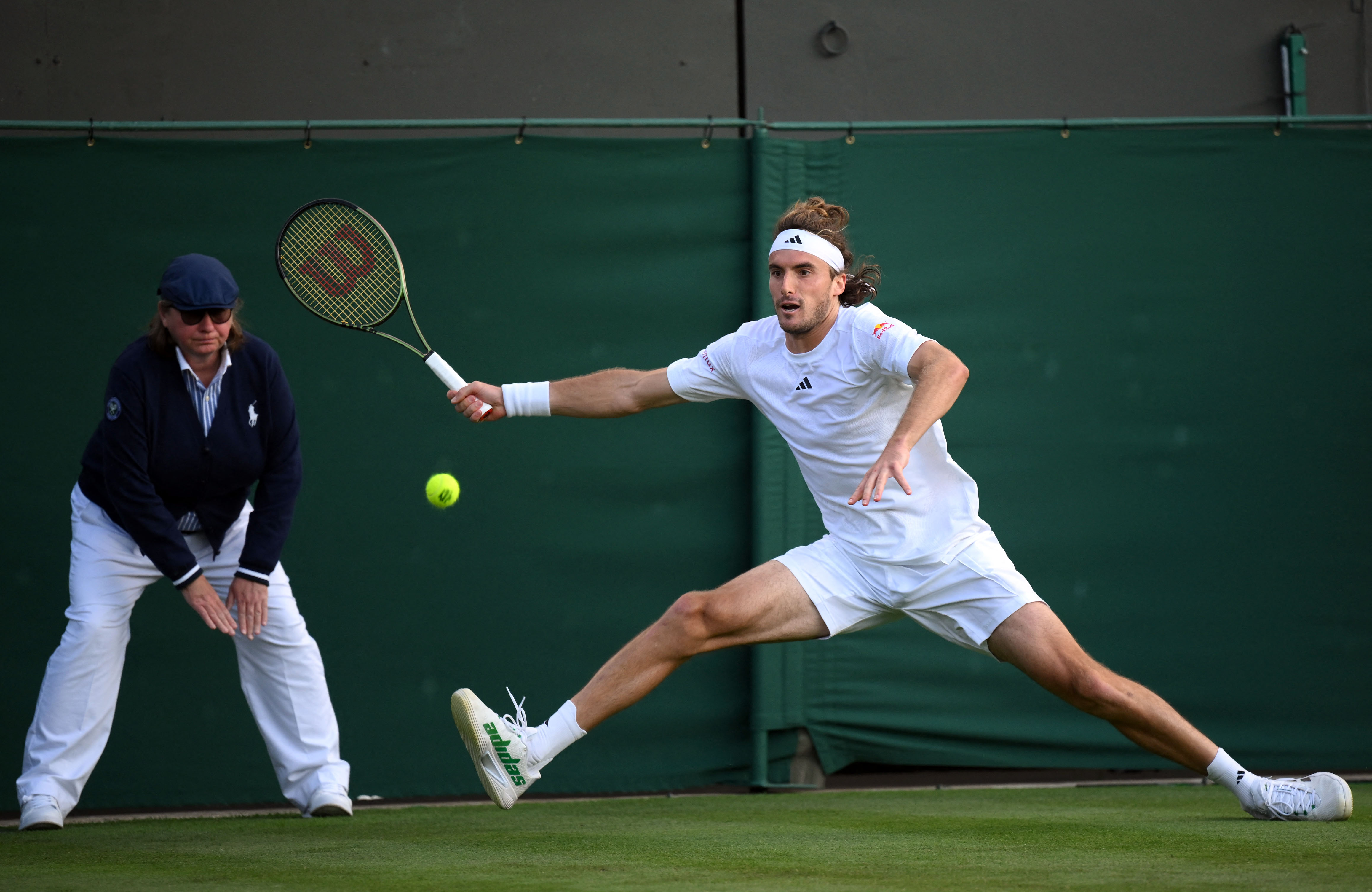 Petenis Yunani Stefanos Tsitsipas