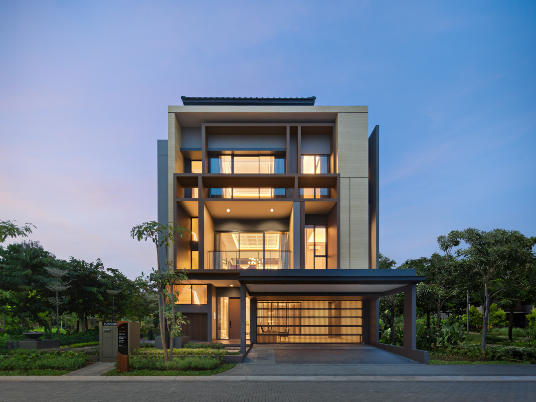 Rumah Tipe 12 di klaster Kanade The Zora yang ditawarkan dengan harga Rp14,5 miliar.