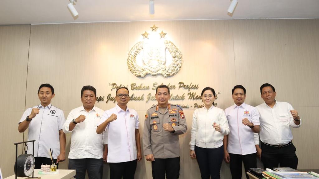 Kadin Jaktim Audiensi dengan Polers Jaktim, Kerjasama Ciptakan Iklim Kondusif 