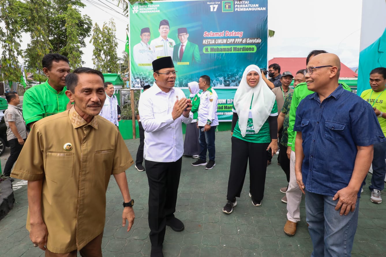 Plt ketua Umum PPP Muhamad Mardiono kunjungi DPW PPP Gorontalo