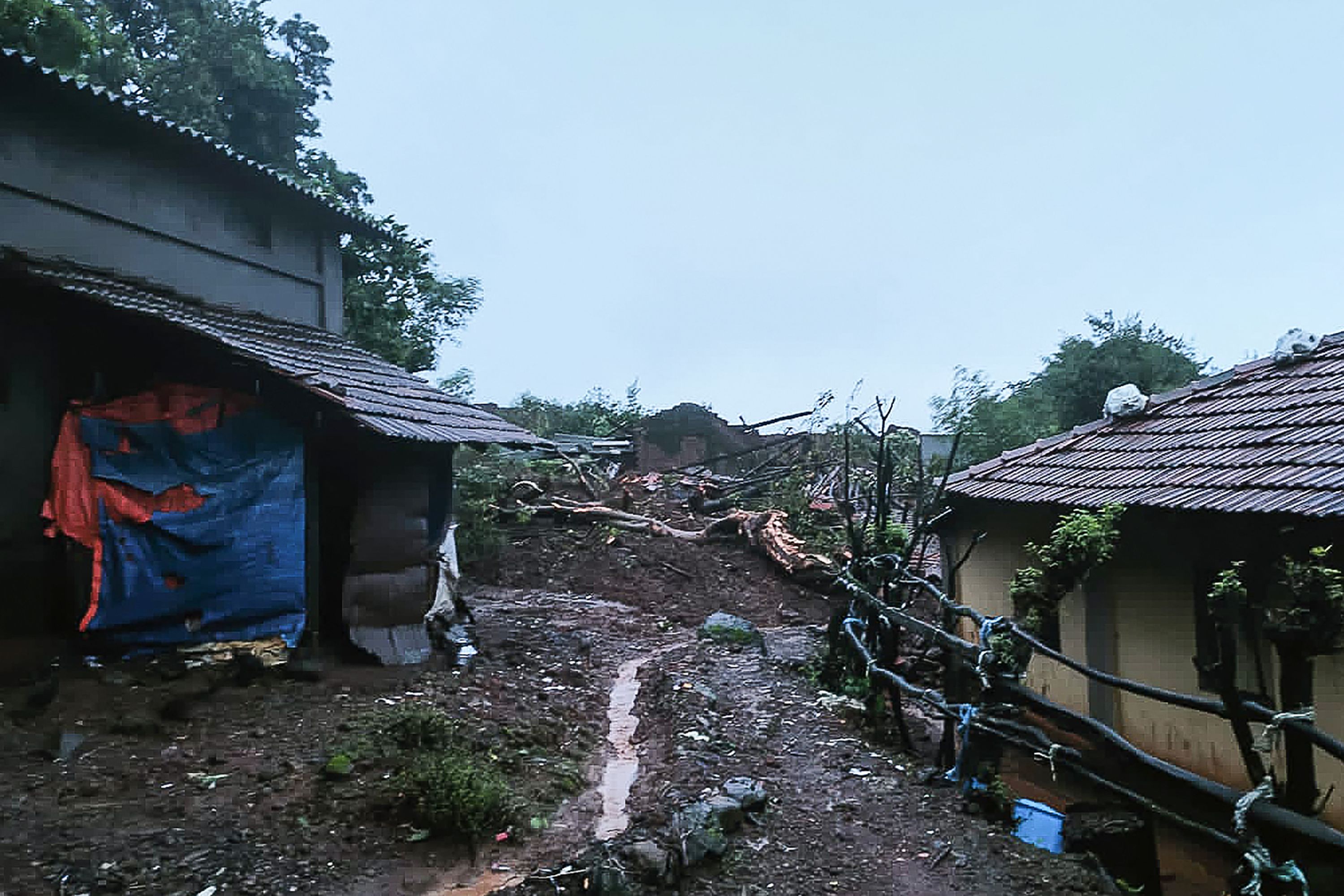 Tanah Longsor di India