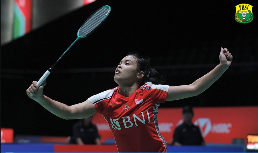 Tunggal putri Indonesia Gregoria Mariska Tunjung