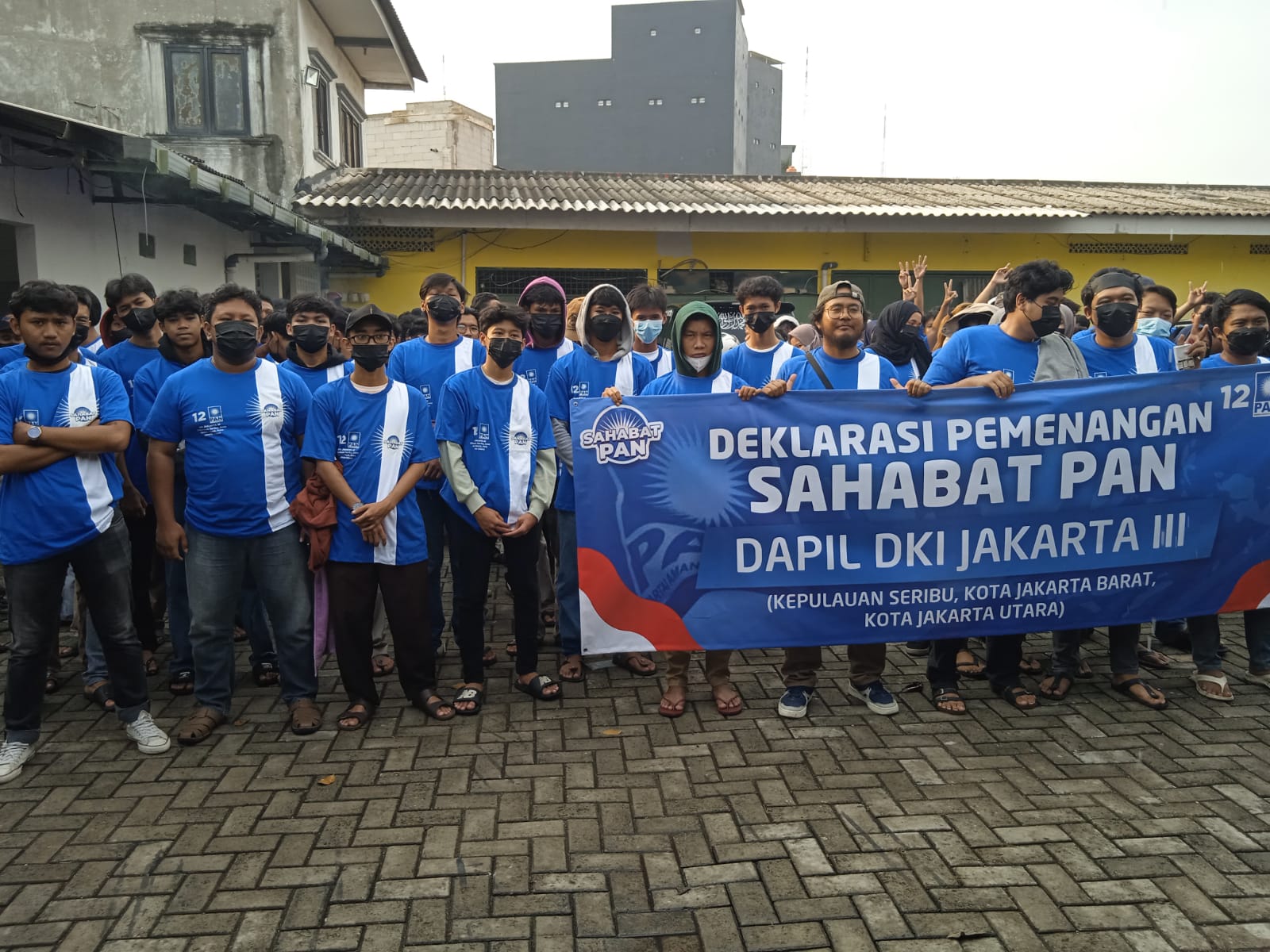 Ratusan anak muda mendeklarasikan dukungannya kepada Partai Amanat Nasional (PAN) untuk Pemilu 2024. 