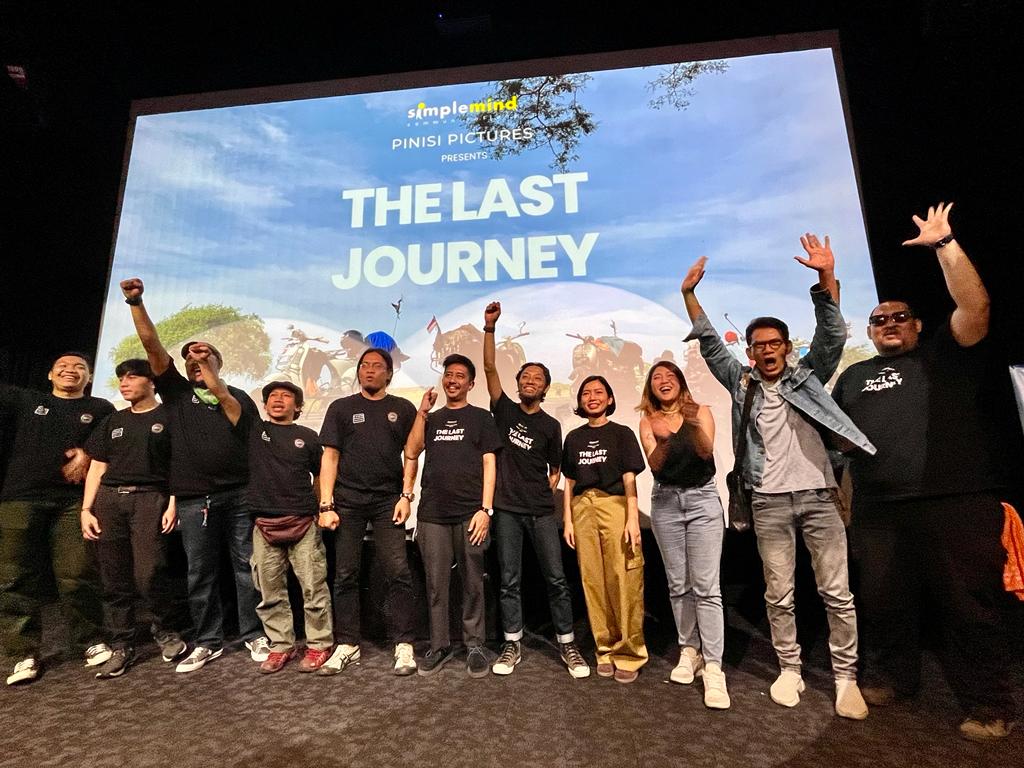 Peluncuran film dokumenter 'The Last Journey'di Kineforum Studio Asrul Sani, Taman Ismail Marzuki, Jakarta, Jumat (14/7).