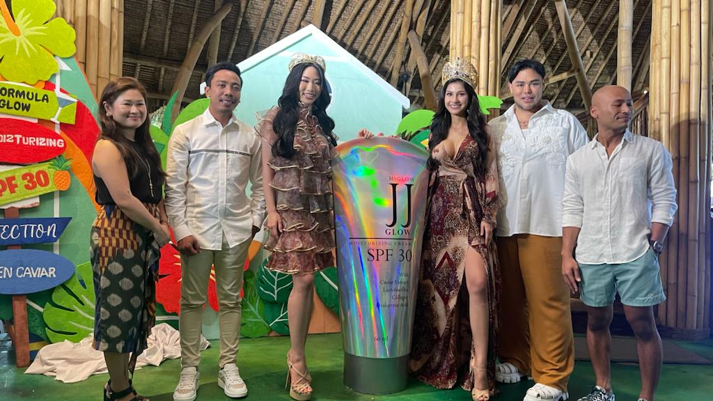 Acara peluncuran produk JJ Glow New Formula di Bali, pada Kamis (6/7).