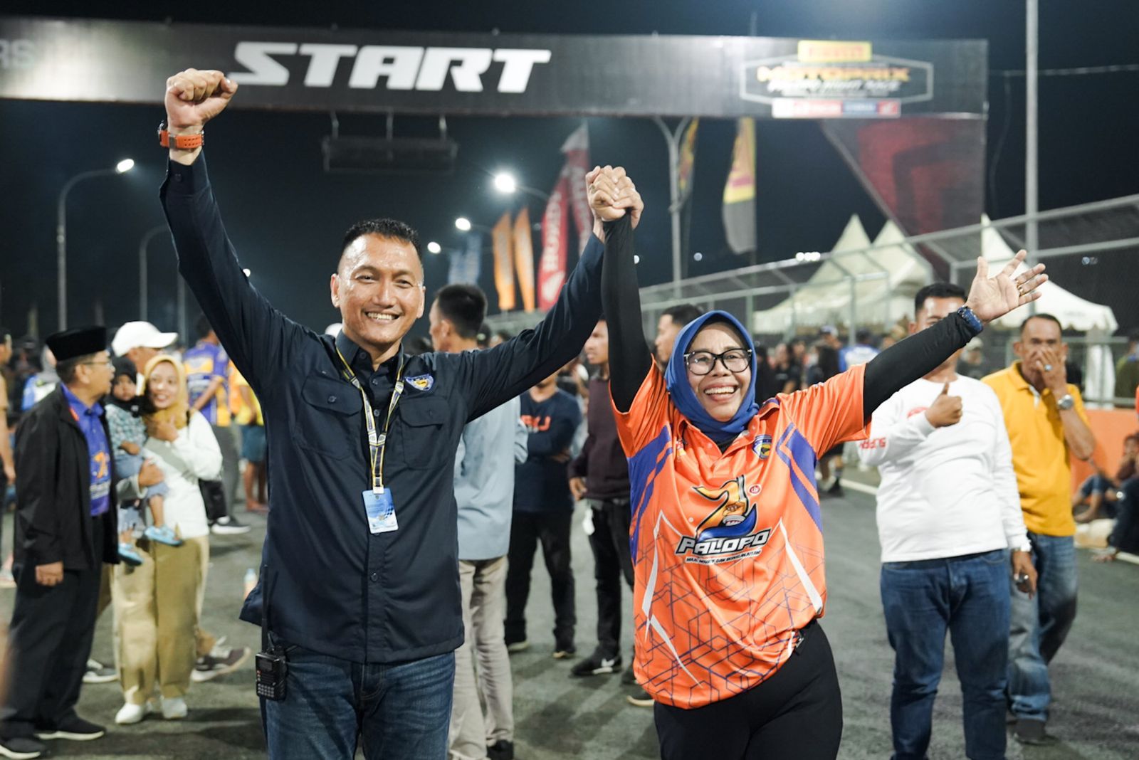 Farid Kasim Judas (kiri)