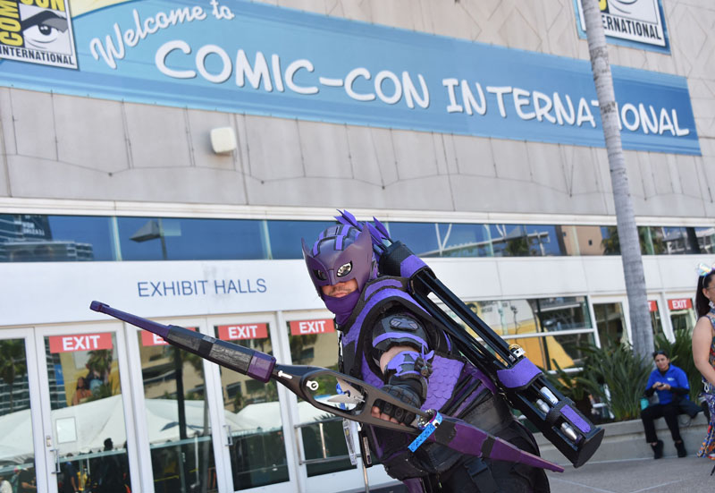 Tidak adanya para bintang Hollywood, tidak mempengaruhi antusiasme pengunjung Comic Con.