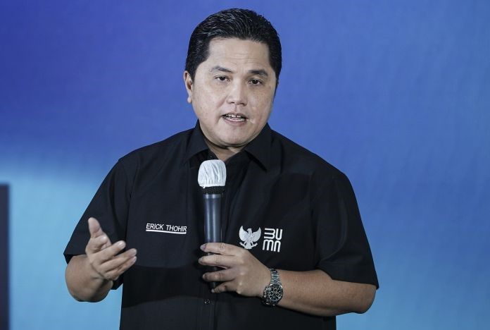 Menteri BUMN Erick Thohir masih unggul sebagai kandidat cawapres dari lembaga survei Ipsos Public Affairs.